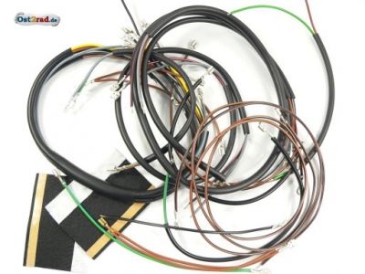 Kabeláž, elektroinstalace  SIMSON Schwalbe KR51 základní vybavení