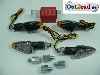 LED miniblinkry sada, karbonov� vzhled 12V