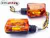 Miniblinkr 12V �erno-oran�ov�
