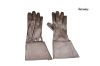 Oldtimer motocyklov� rukavice, ko�en� , hn�d�, dlouh�