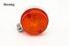 Blinkr kulat� zadn� MZ SIMSON univerz�ln� 6V nebo 12V chrom-oran�ov� bez ��rovky