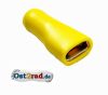 Kontakt samice 6,3 mm, �lut�, izolovan�