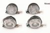 Sada blinkr� kulat�ch MZ SIMSON 12V �erno-�ir�ch se ��rovkami