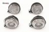Sada blinkr� kulat�ch MZ SIMSON univerz�ln� 6V nebo 12V �erno-b�l� bez ��rovky