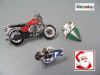 Sada odznak� MZ ETZ 250 + 2x MZ Logo