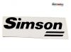 Samolepka na n�dr� SIMSON SR50 SR80 �ern�