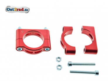 Držák blatník CNC červená Simson S50 S51 SR50 sada