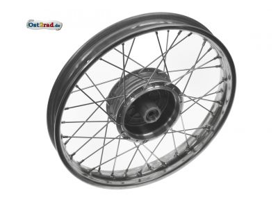 Kolo 1,50x16" ráfek  nerez, nerez výplet Simson KR S50 S51 SR4- S53, kompletní vypletené