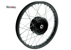 Kolo 1,60x16" ráfek černý, nerez výplet Simson KR S50 S51 SR4- S53, kompletní vypletené
