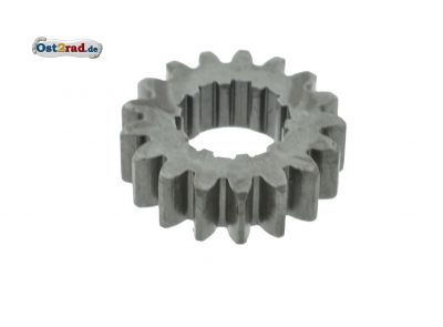 Kolo převodovky 17 zubů 2.rychlost (3 rychlostní motor) Simson  S51 SR50 KR51/2