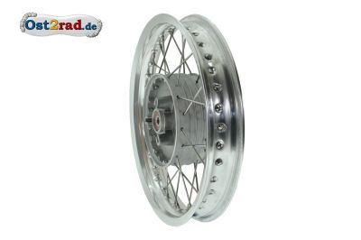 Kolo vypletené zadní komplet MZ TS250/0 250/1 ALU - nerez