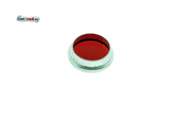 Kontrolka sklo červená AWO, BK, RT, oldtimer