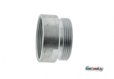 Matice kolena výfuku Simson S51, SR50 a další, pro špatný závit, ocel