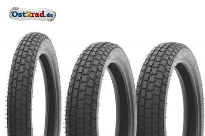 Pneumatika Riesa MZ TS250/1 ETZ251 siderac Superelastik, sada