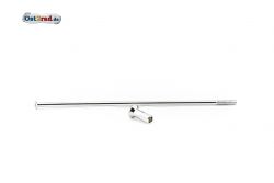 Sada drát a niple, výplet, špice, paprsek kolo, čtyřlístek M4 148mm MZ ES ETS TS ETZ chrom