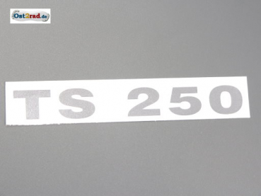 Samolepka kastlík MZ TS250 chrom
