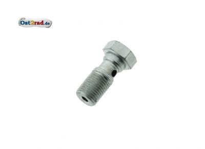 Šroub brzdové hadice, dutý,  Simson S53 SR50 JAWA ETZ 125 150 250 251 301