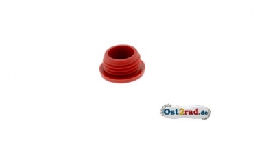 Šroub plnicího otvoru oleje Simson, červený