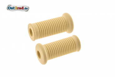 Stupačky zadní guma béžová MZ, Simson, univerzální 18-20 mm