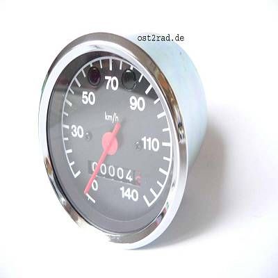 Tachometr tacho MZ ES ETS TS 125 150 250, Troll, s přestavěnou elektroinstalací