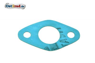 Těsnění příruba sání 16mm Simson Plastasit modrá