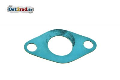 Těsnění příruba sání 21mm Simson Plastasit modrá
