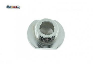 Záslepka krytka tlumič horní MZ RT125 BK350 chrom