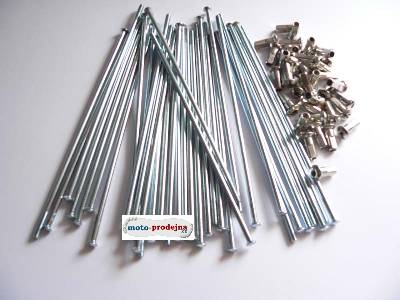 Dráty - sada (kompletní výplet) MZ 163 mm ETZ kotoučová brzda