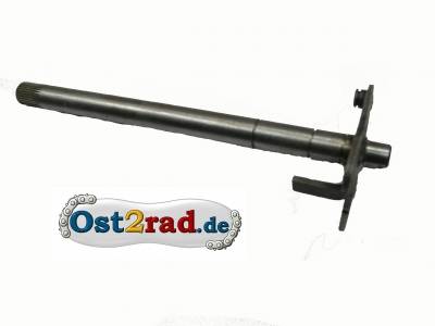 Hřídel řazení a řadící kus MZ TS 250/1 a ETZ