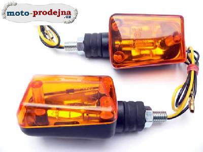 Miniblinkr 12V černo-oranžový