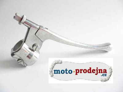 Páčka přední brzdy s upevňovacím kusem, MZ staré