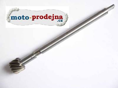 Pastorek náhonu tachometru MZ , ETZ 125 , 150 , 251 , 301, 15 zubů