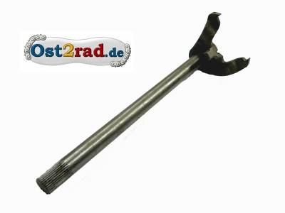 Řadící hřídel s řadícím kusem MZ ES/TS 125/150