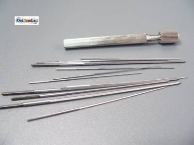 Sada pilníčků na trysky 0,6 - 1,9mm