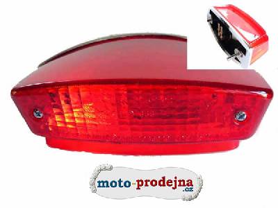 Sportovní zadní světlo pro Simson a MZ 12V