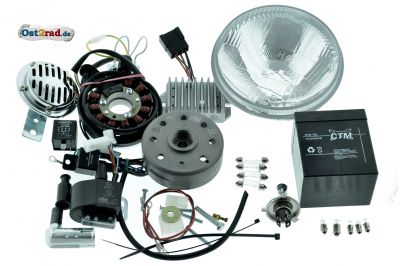 Elektronické zapalování Powerdynamo/Vape MZ ES250/2 , reflektor H4 12V