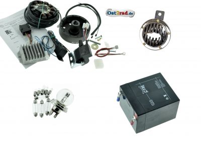 Elektronické zapalování Powerdynamo/Vape,  sada přestavba na  12V, MZ RT125/0/1/2
