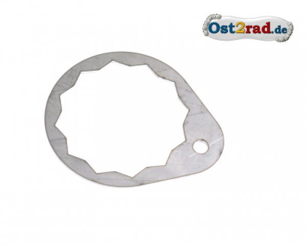 Hlavové složení pojistný plech MZ RT125