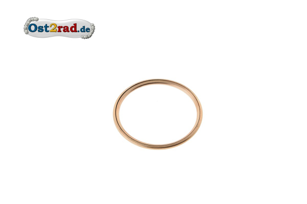 Koleno výfuk těsnění měď IWL RT125