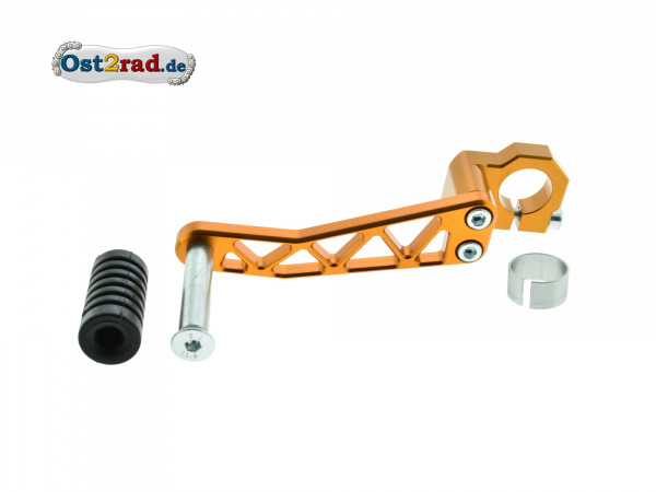 Řadící páka řadička ALU zlatá CNC Simson S51 S70 S50 SR4-