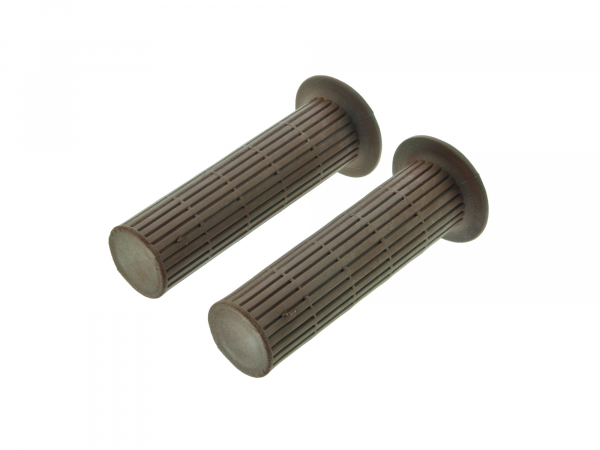 Ručky rukojeti rukojeť hnědá pár Simson S50 S51, uzavřené původní tvar