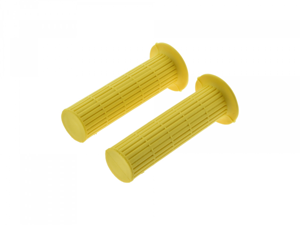 Ručky rukojeti rukojeť žlutá pár Simson S50 S51, uzavřené původní tvar