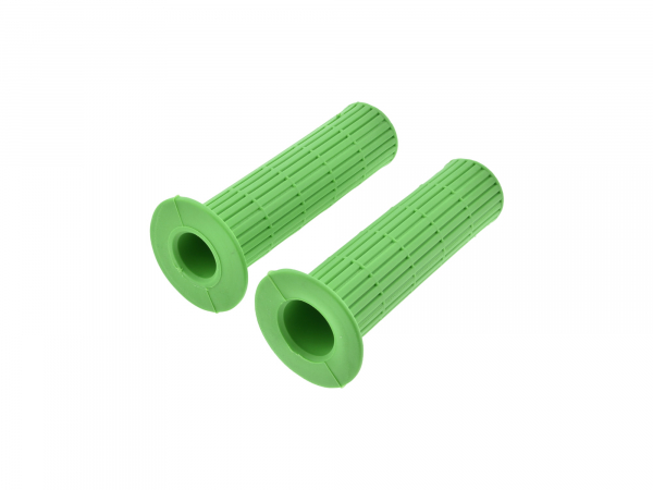 Ručky rukojeti rukojeť žlutá zelená pár Simson S50 S51, uzavřené původní tvar