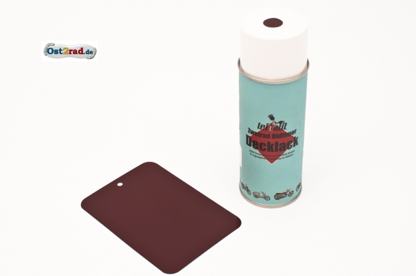 Sprej, krycí barva SIMSON + MZ značky Leifalit 400ml, červená malaga