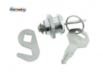 Sedlo zámek s háky Simson SR4-1 SR4-2 SR4-3 SR4-4 prachovka